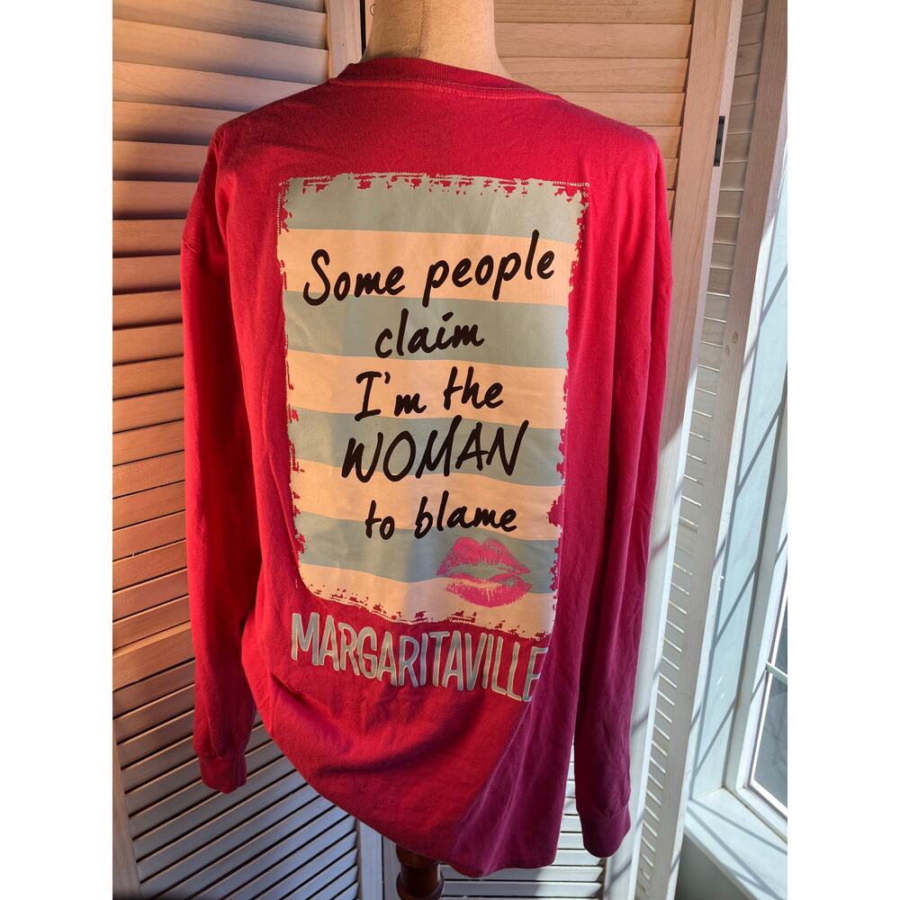 Margaritaville Tshirt Some People Claim...... Size XL - Picture 2 of 6